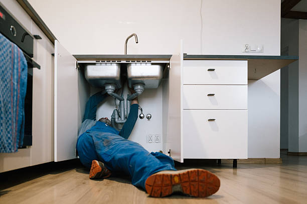 Professional Plumbing technician working in Fall Branch, TN